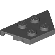 Wedge Plate 2 x 4 / Dark Bluish Gray