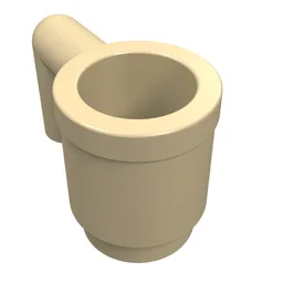 Equipment Cup / Mug [Plain] / Tan