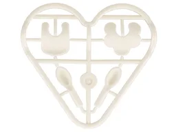 Belville Accessories - Complete Sprue - Baby Bibs and Spoons