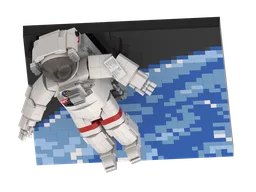 Blue Planet Mosaic background