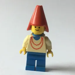Maiden - Blue Legs, Red Cone Hat, 3626a