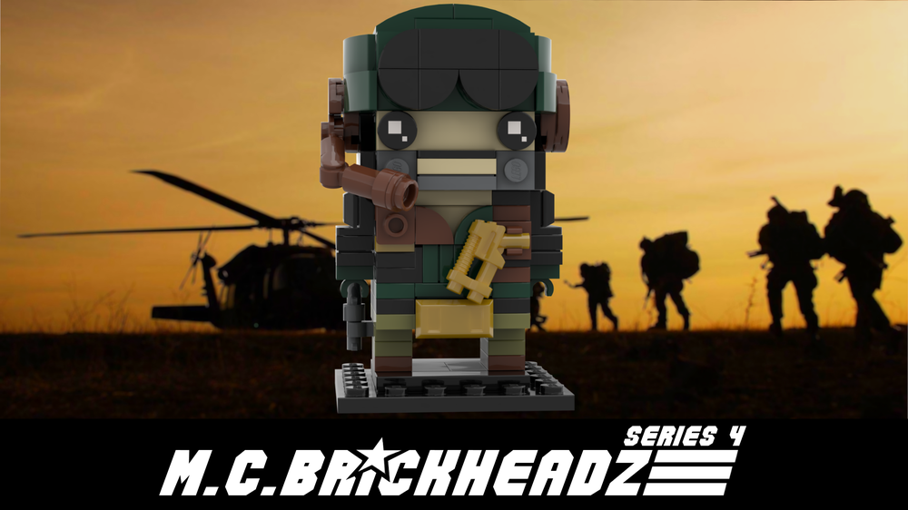 Lego Heavy Metal (1985) - M.C.Brickheadz series 4