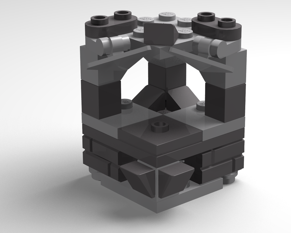 Lego Nano Batcave - alt build for 30653-1