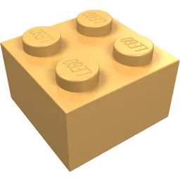 Brick 2 x 2 / Light Orange