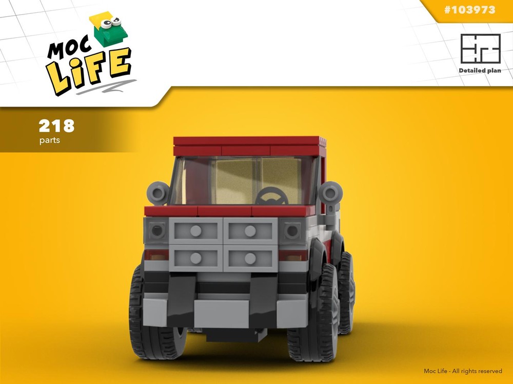 Lego Ram 1500 regular cab small bed