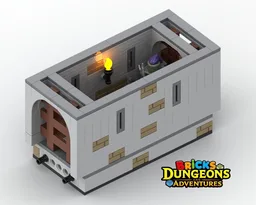 LEGO Castle Corridor with Portcullis Instructions (PDF), Ork figurine, Bricks Dungeons and Adventures