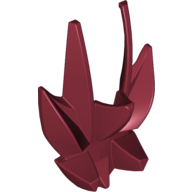 Lego Large Figure Limb Cover, Armour with Spikes / Dark Red