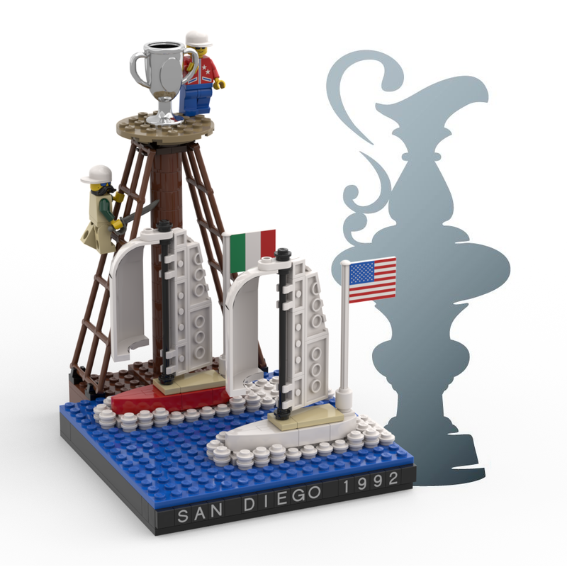 Lego There is no second. America's Cup 1992.