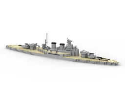 HMS Hood Battleship MOC