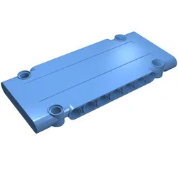 Technic Panel 5 x 11 x 1 / Medium Blue
