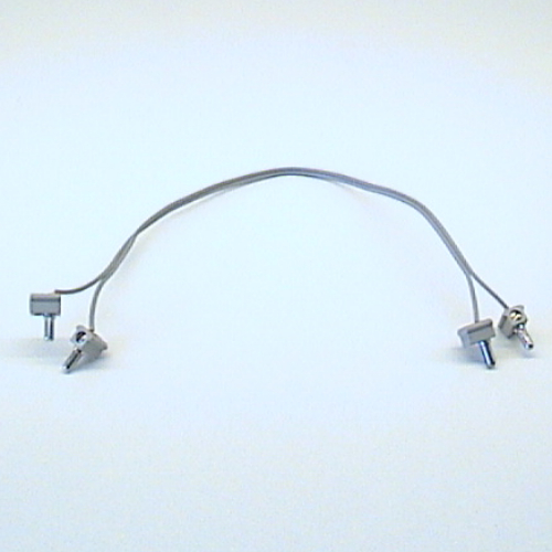 Lego Wire with 1-Prong Connectors, 12V / 4.5V 28L / Light Gray