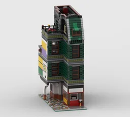 Fast Food Restaurant in an Appartment Building