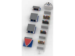 Container Ship V2, partially modular
