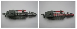 Bionicle Weapon Inika Light-up Laser Drill with Trans-Red Bar (55823c01 / 30374)