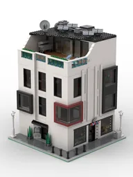 Modular Modern Corner Building