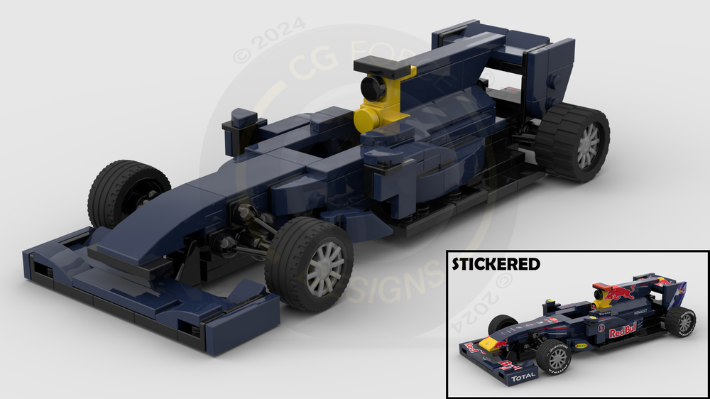 Lego F1 Red Bull Racing RB6