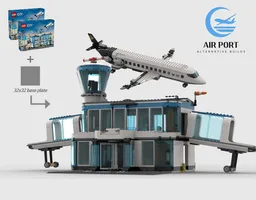 60502 x2 Airport building