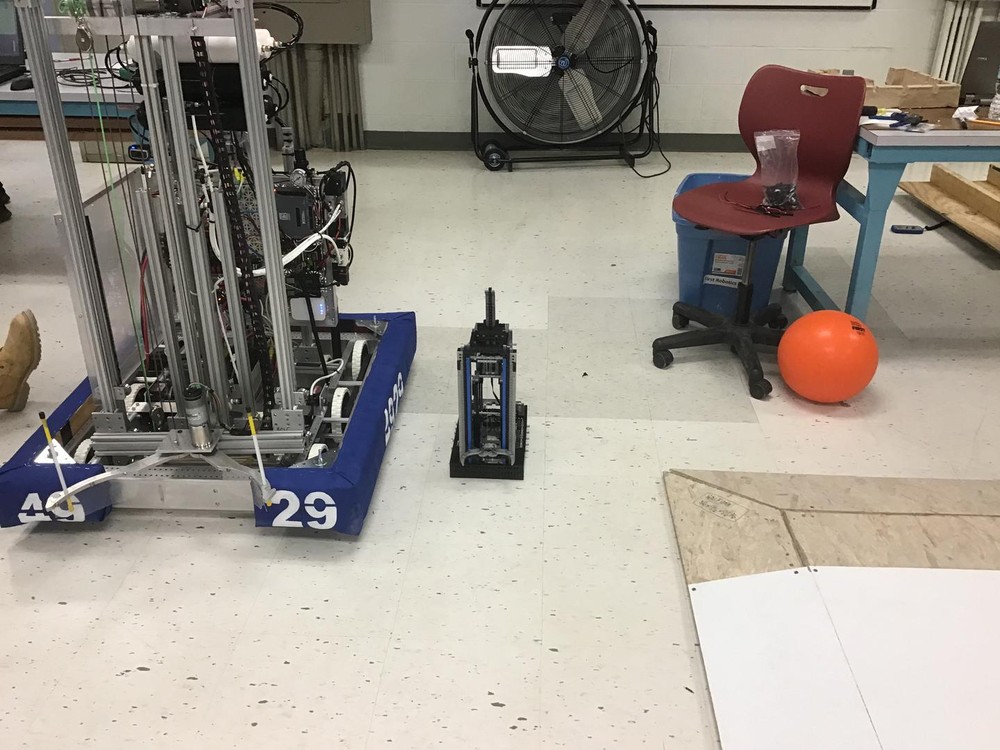 Lego FRC Team 4929 Scale Model 2019