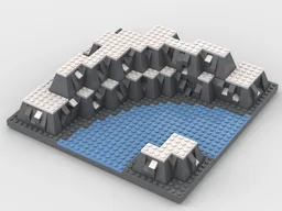3D Baseplate with river