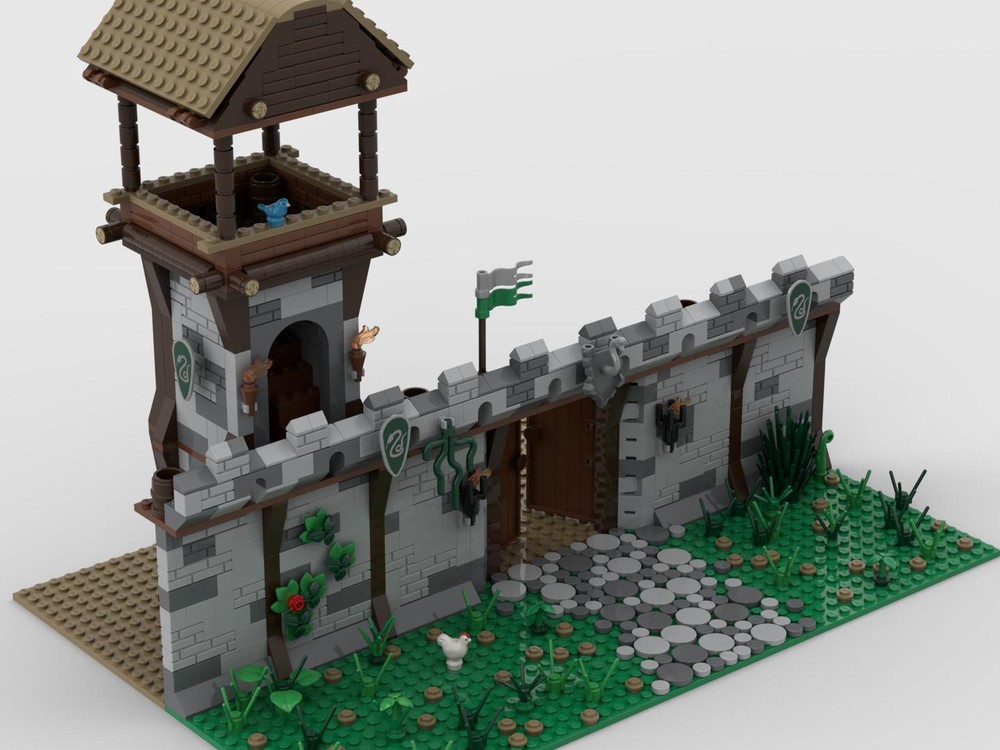 Lego Medieval wall