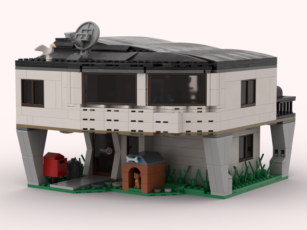 Lego Modern House Retreat