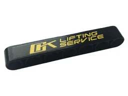 Technic, Liftarm Thick 1 x 7 with Yellow 'LIFTING SERVICE' Pattern (Sticker) - Set 42108