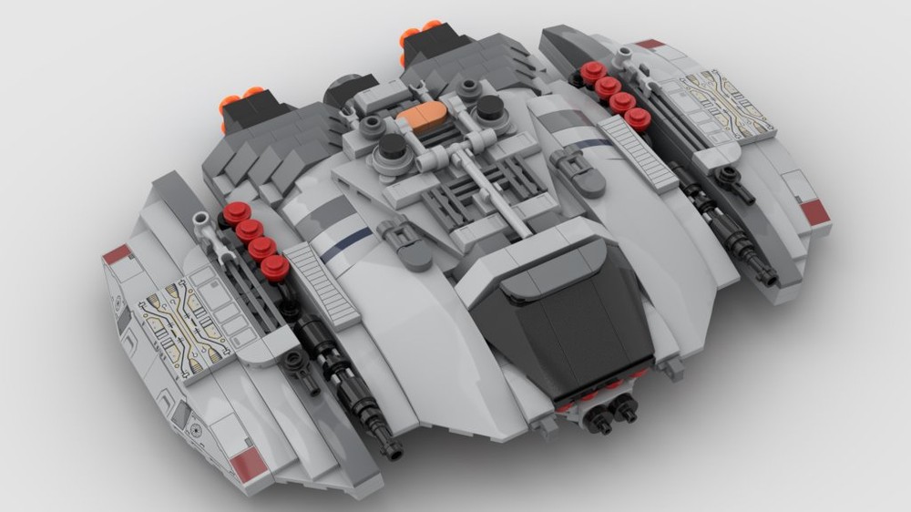 Lego MINISCALE CYLON CENTURION RAIDER Customized