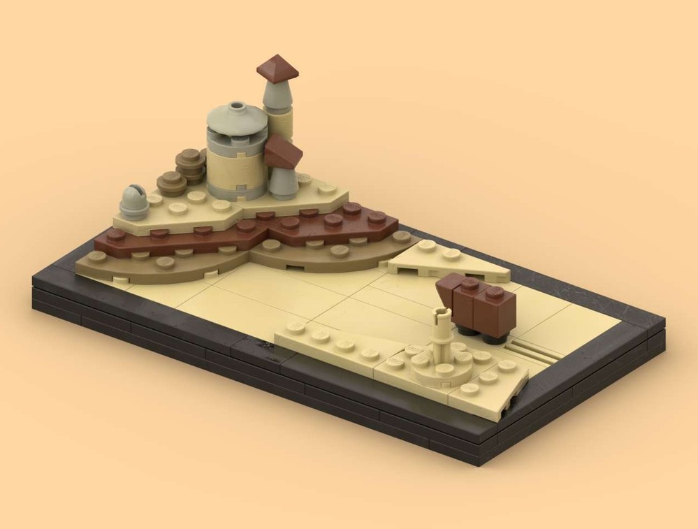 Lego Jabbas Palace Nano Scale