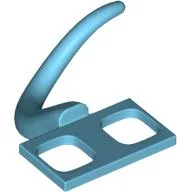 Minifig Hipwear Tail, Mouse / Medium Azure