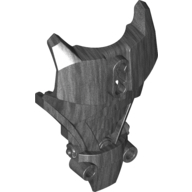 Lego Large Figure Torso Cover, Armor [Plain] / Pearl Titanium