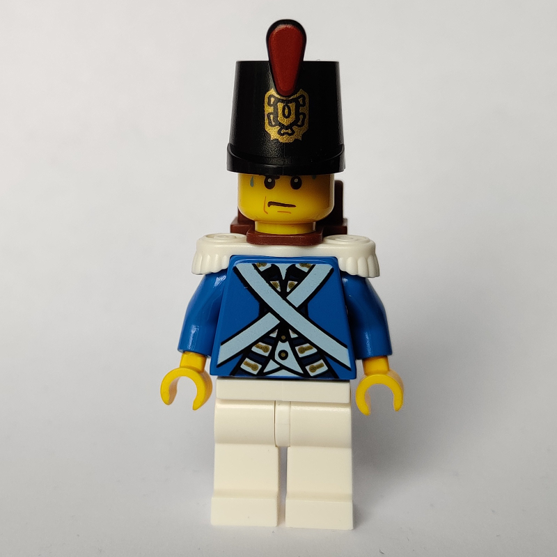 Lego Soldier (Bluecoat) - Sweating, Hat