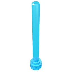 Antenna 1 x 4 with Flat Top / Trans-Light Blue