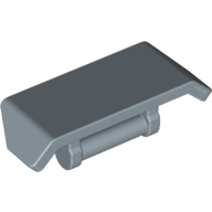 Lego Spoiler 2 x 4 with Handle [Plain] / Sand Blue