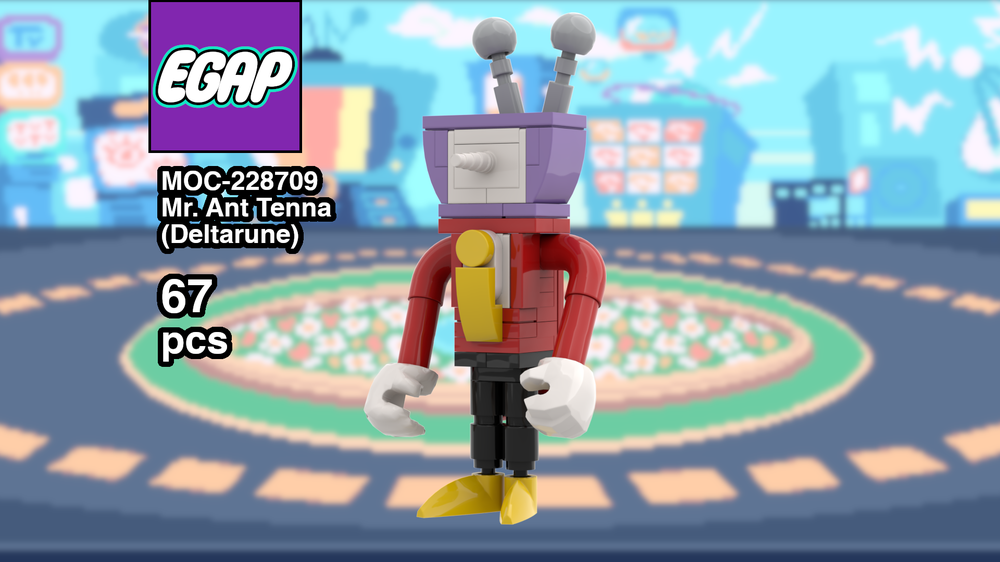 Lego Mr. Ant Tenna (Deltarune)