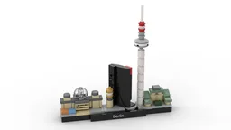 Berlin skyline - the nano version