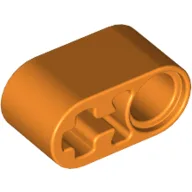 Technic Beam 1 x 2 Thick with Pin Hole and Axle Hole / Orange