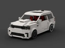 LEGO Dodge Durango SRT Hellcat White
