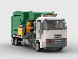 Automated Side-Loading Garbage Truck