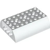 Brick Curved 8 x 6 x 2 Double / White
