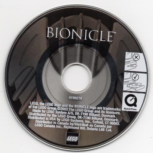 Lego CD-Rom, Gahlok-Kal / [No Color/Any Color]