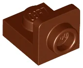 Bracket 1 x 1 - 1 x 1 Inverted / Reddish Brown