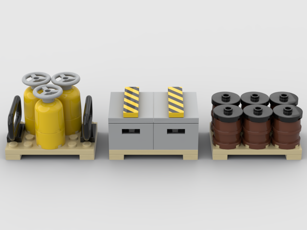 Lego Cargo Set 1 - Pallets