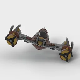 Steampunk N1 Starfighter