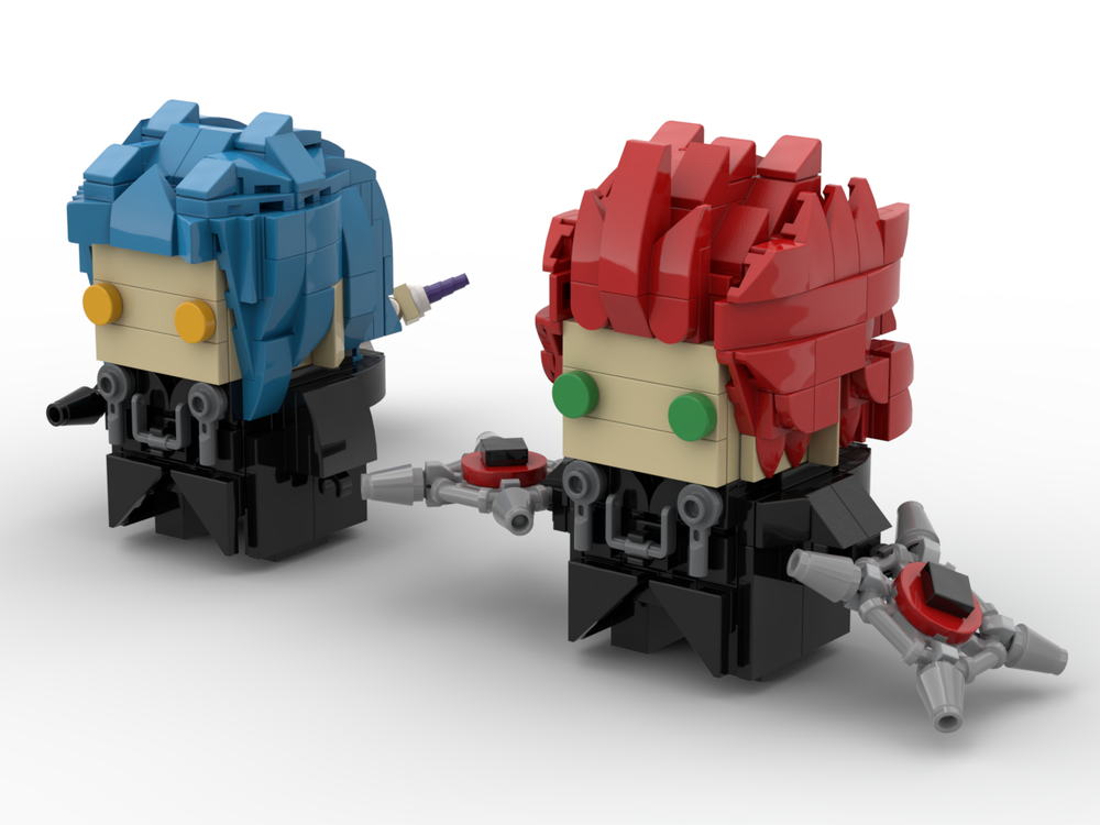 Lego Saix & Axel (Kingdom Hearts)