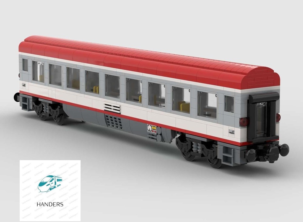 Lego Austrian 2nd class Eurocity Wagon