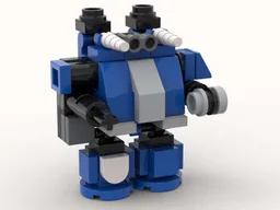 Warhammer 40k Dreadnought (micro) - blue