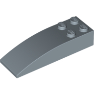 Lego Brick Curved 6 x 2 / Sand Blue