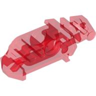 Lego Large Figure Head Connector Block Eye/Brain Stalk (Toa Metru) / Trans-Red