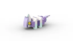 10696 Lavender dinosaur