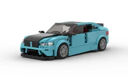 BMW M5 2021 (Medium Azure)